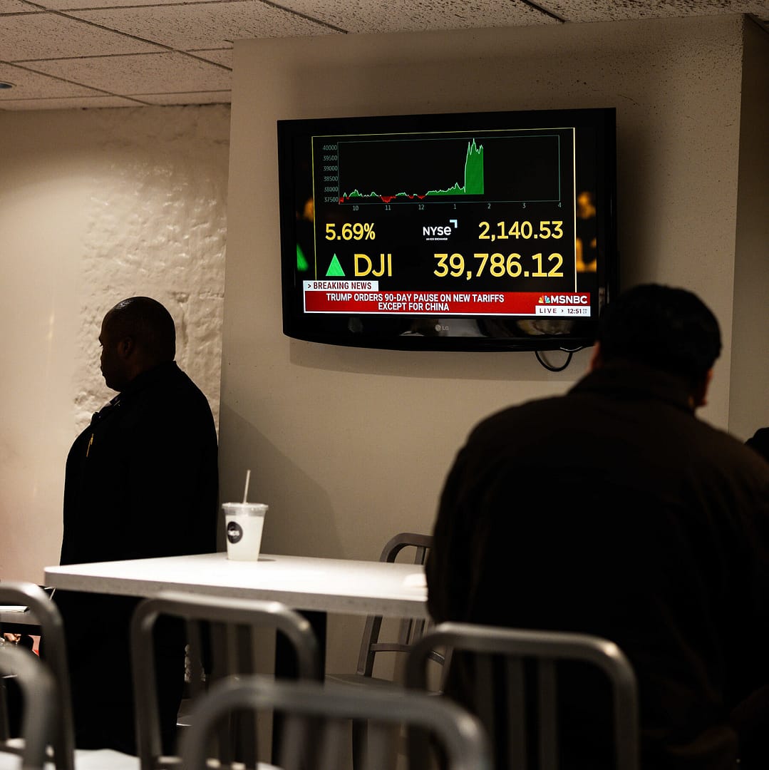 Wall Street Stumbles as Relief Over Tariff Pause Fades