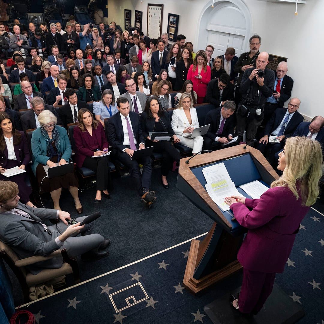 Karoline Leavitt Invites Content Creators to the White House Press Briefing