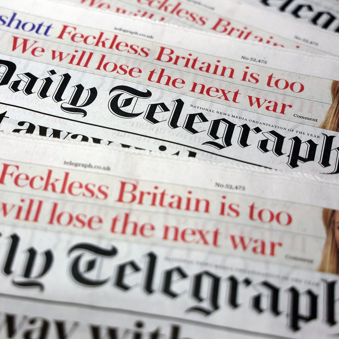 Telegraph Newspaper to Be Sold to Private Equity Firm RedBird Capital