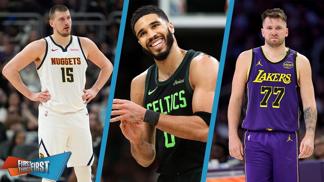 Nikola Jokic takes the top, Jayson Tatum climbs, Luka Doncic holds steady in latest King of the Hill | First Things First