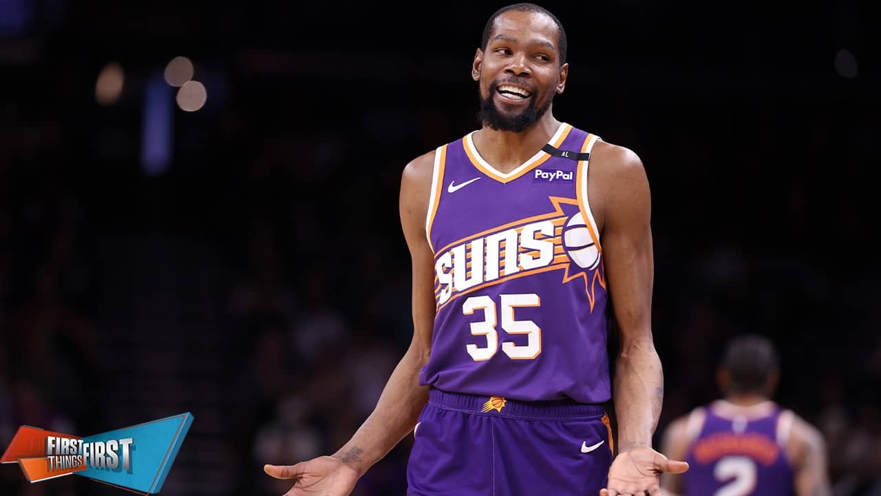 Nick Wright drops Kevin Durant-to-Houston Rockets mock trade & explains why Houston is the perfect fit | First Things First