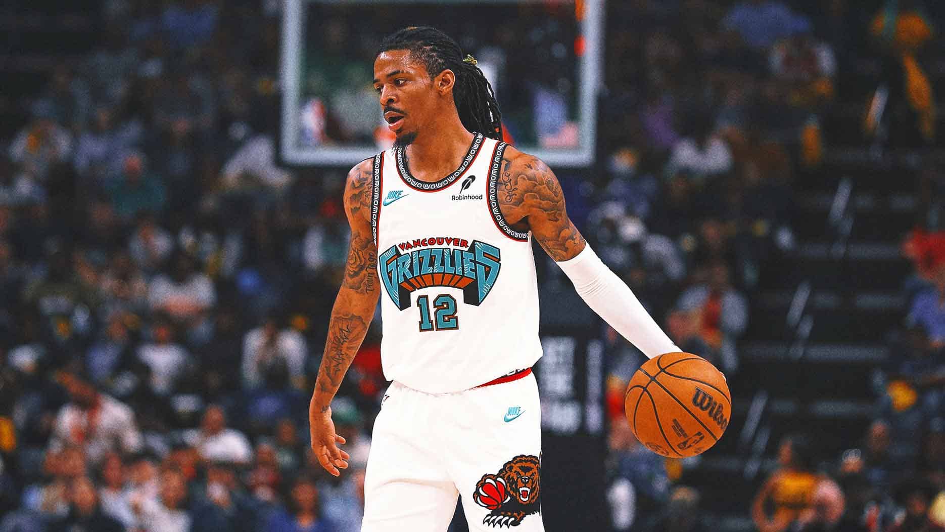 Ja Morant shrugs off injury as Grizzlies top Mavs to move on to NBA playoffs