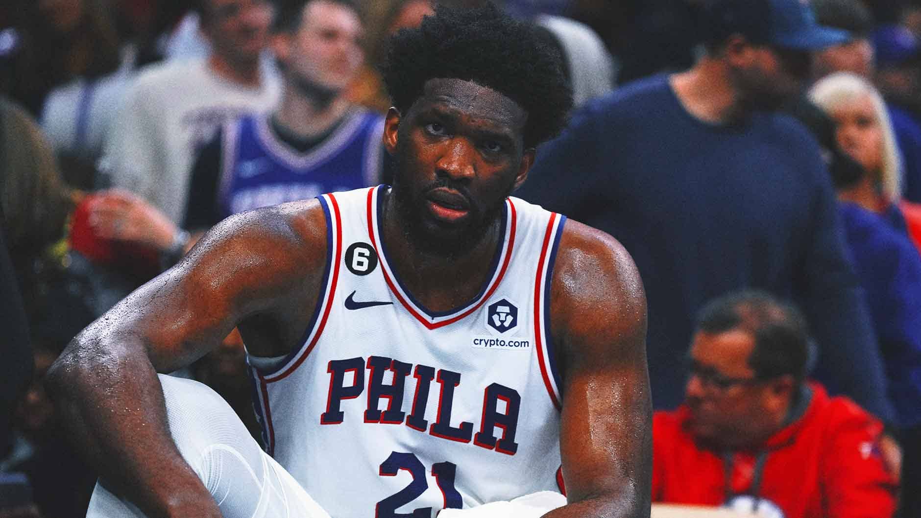 Sixers rule out Joel Embiid for remainder of season due to lingering left knee injury