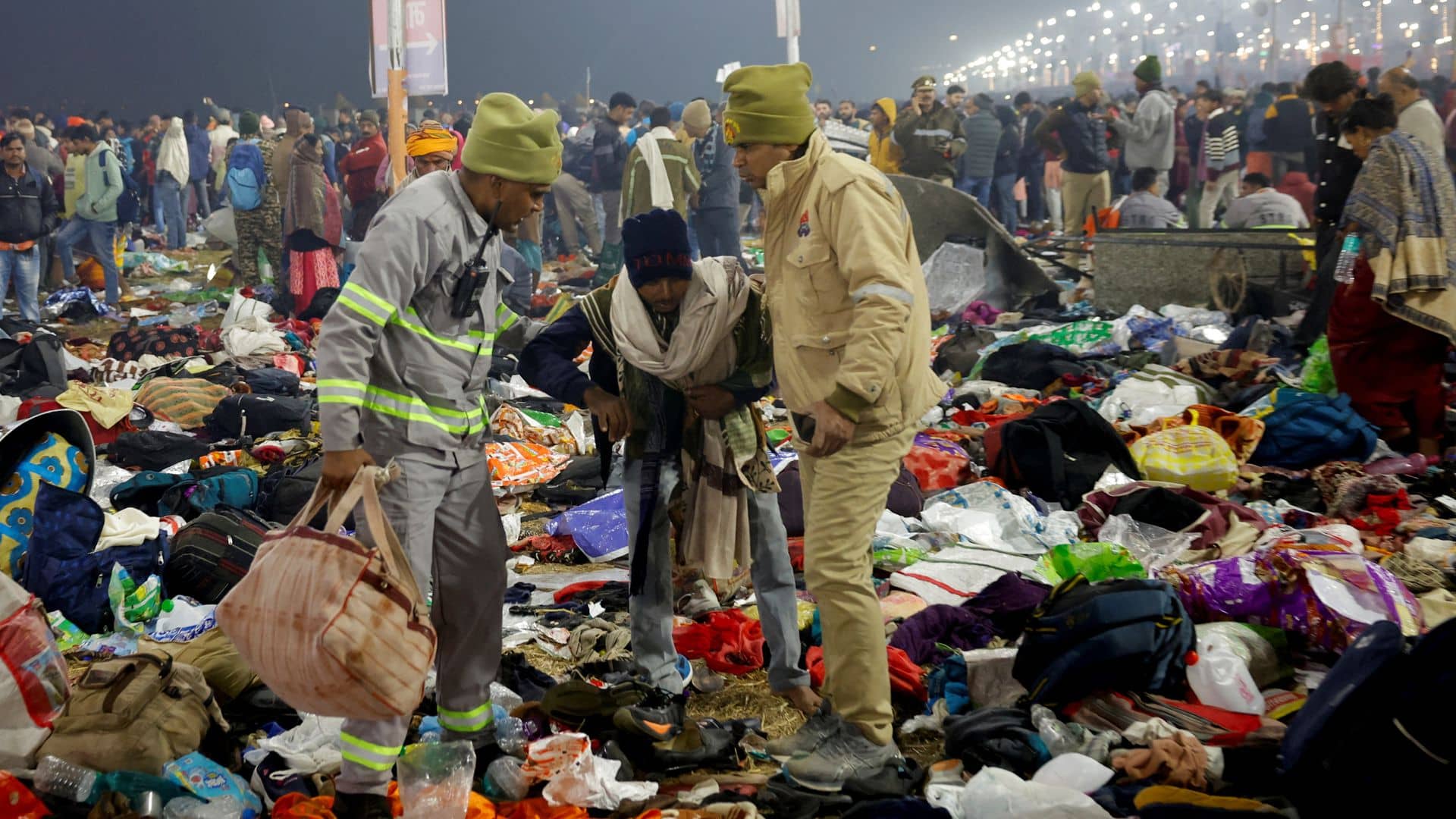 Maha Kumbh: Many feared dead after stampede at Hindu festival in northern India