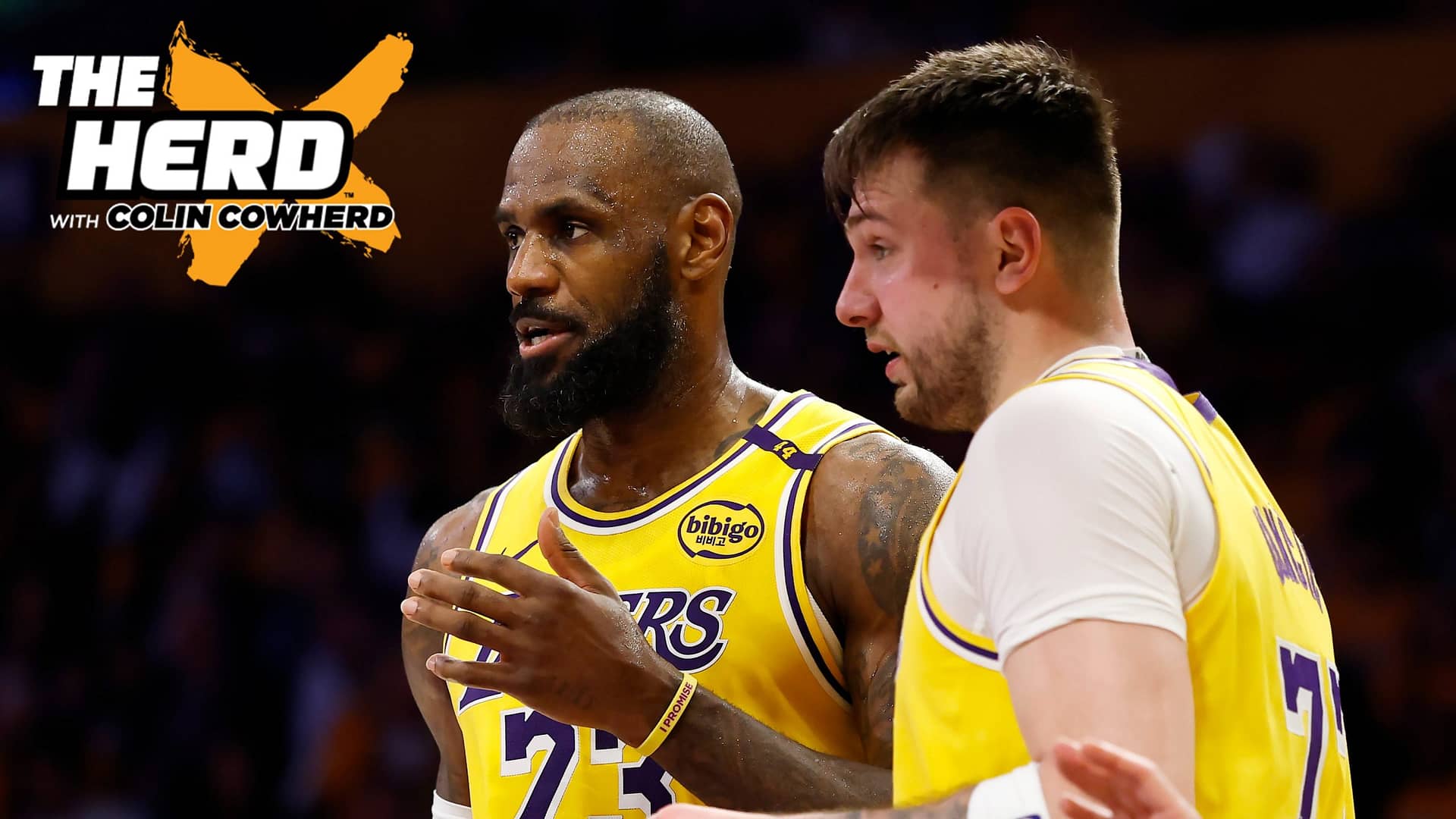 Is it surprising that LeBron James is outshining Luka Doncic? | The Herd