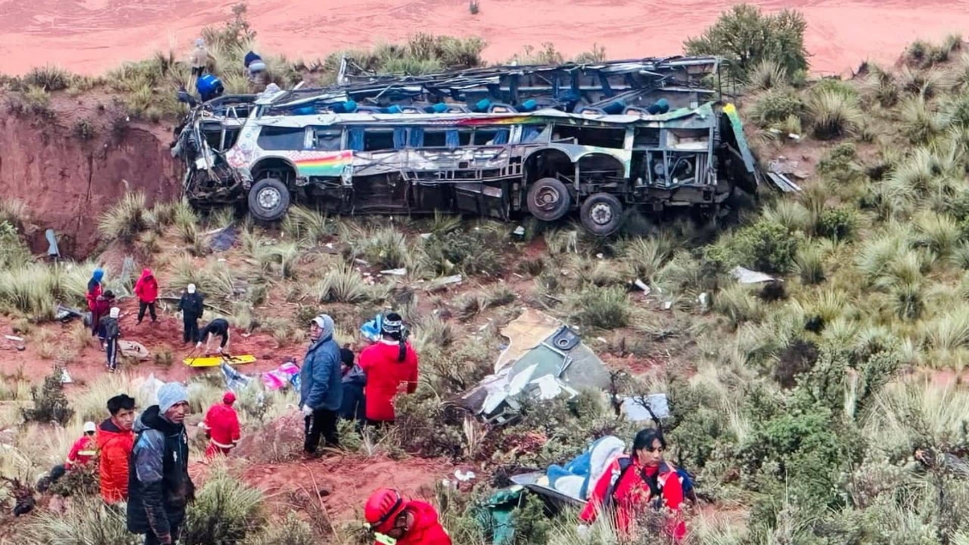 More than 30 killed in Bolivia bus crash – second deadly collision within days