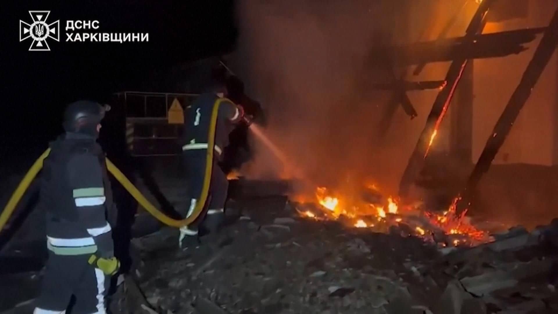 Russia accused of ‘hollow’ peace talks as strike injures dozens including children