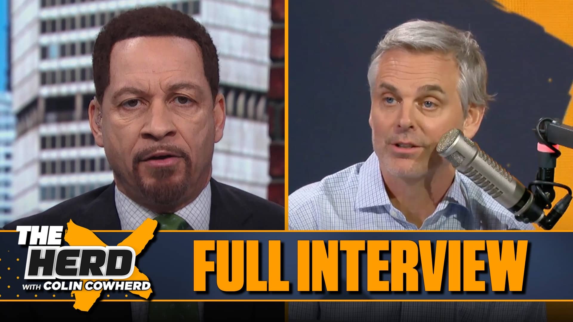 Chris Broussard on Warriors-Rockets, Lakers goals, OKC’s NBA Finals odds | FULL INTERVIEW | The Herd