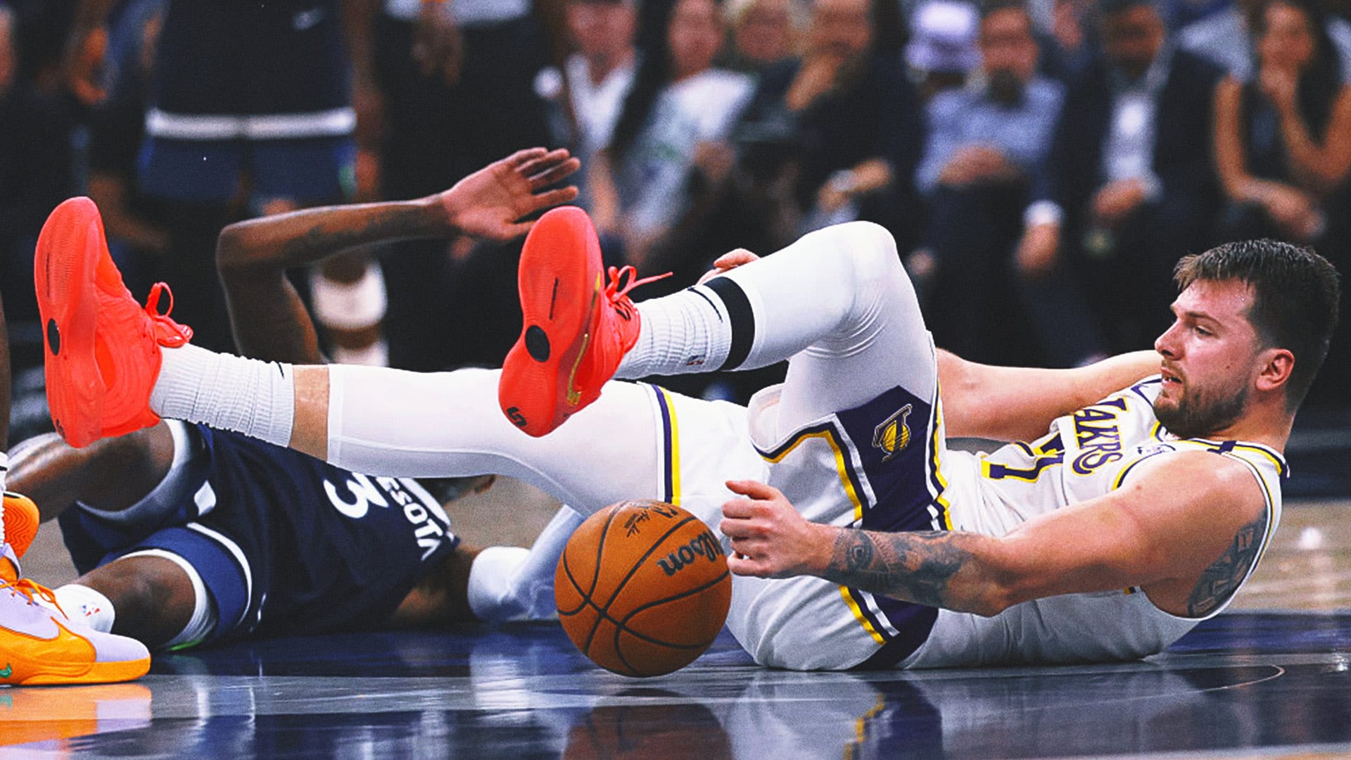 Referees missed foul on Luka Doncic late in Lakers’ Game 4 loss, NBA confirms