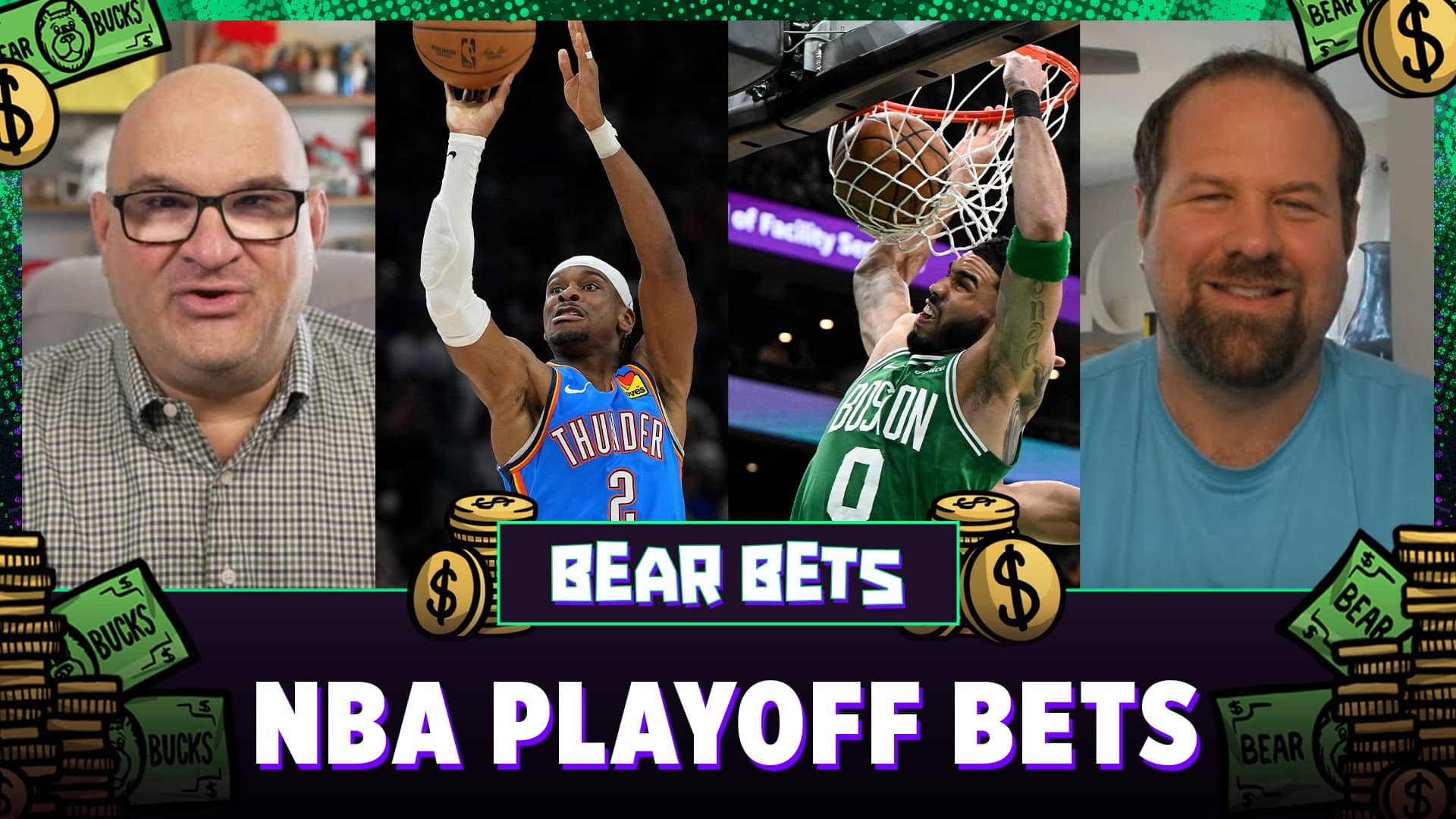 NBA Playoffs: Are Celtics & Thunder locks to make NBA Finals? | Bear Bets