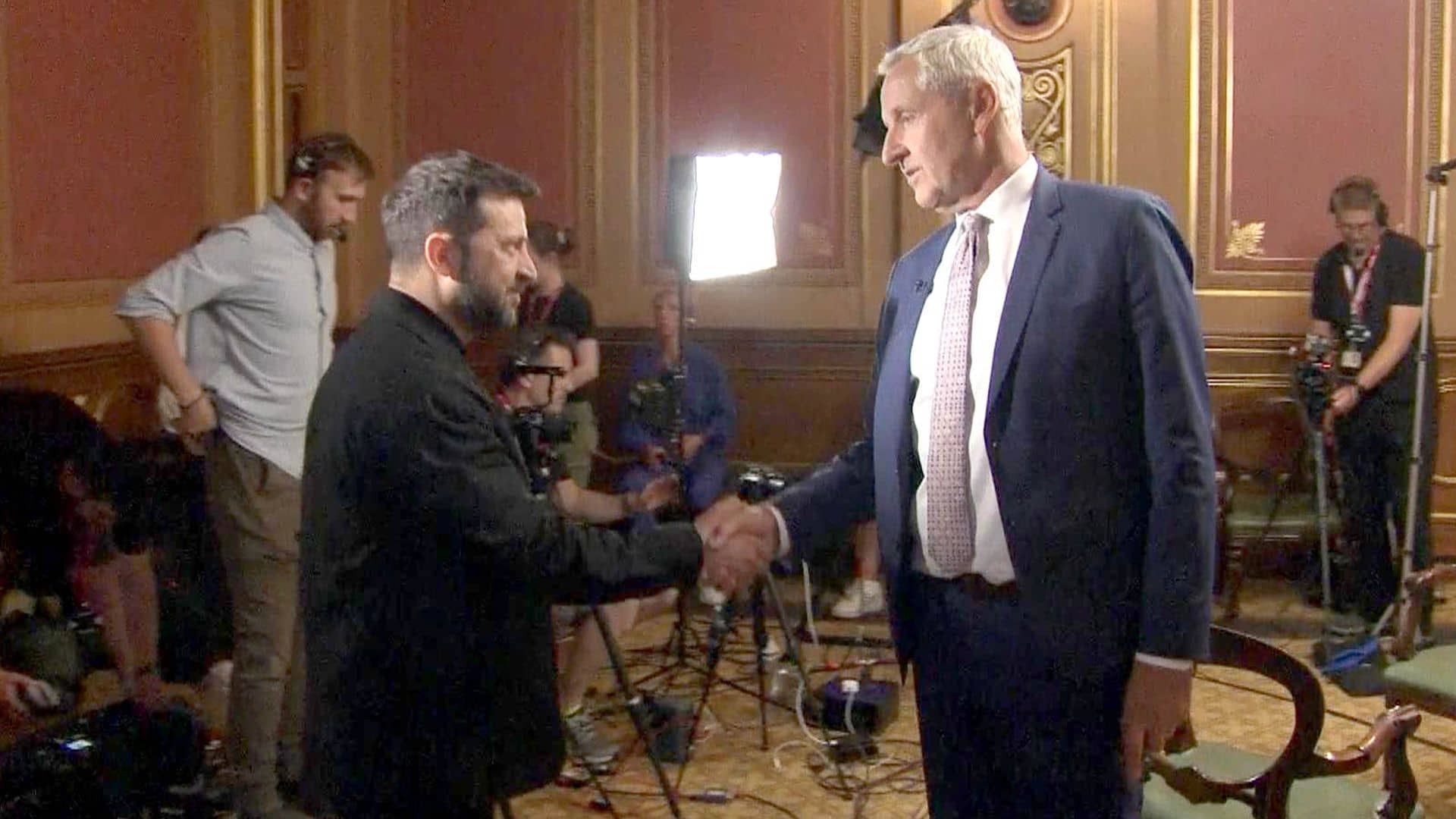 Mark Austin: Zelenskyy an embattled wartime leader struggling to make himself heard