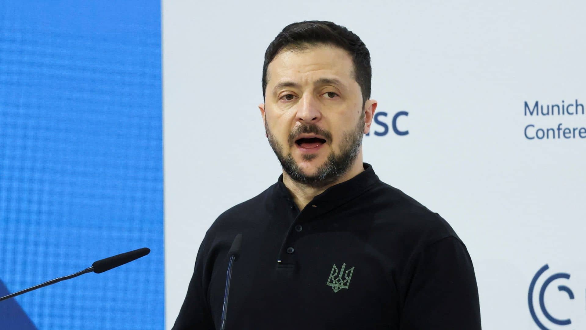 Ukraine’s president calls for creation of ‘armed forces of Europe’ amid fears of reduction in US support