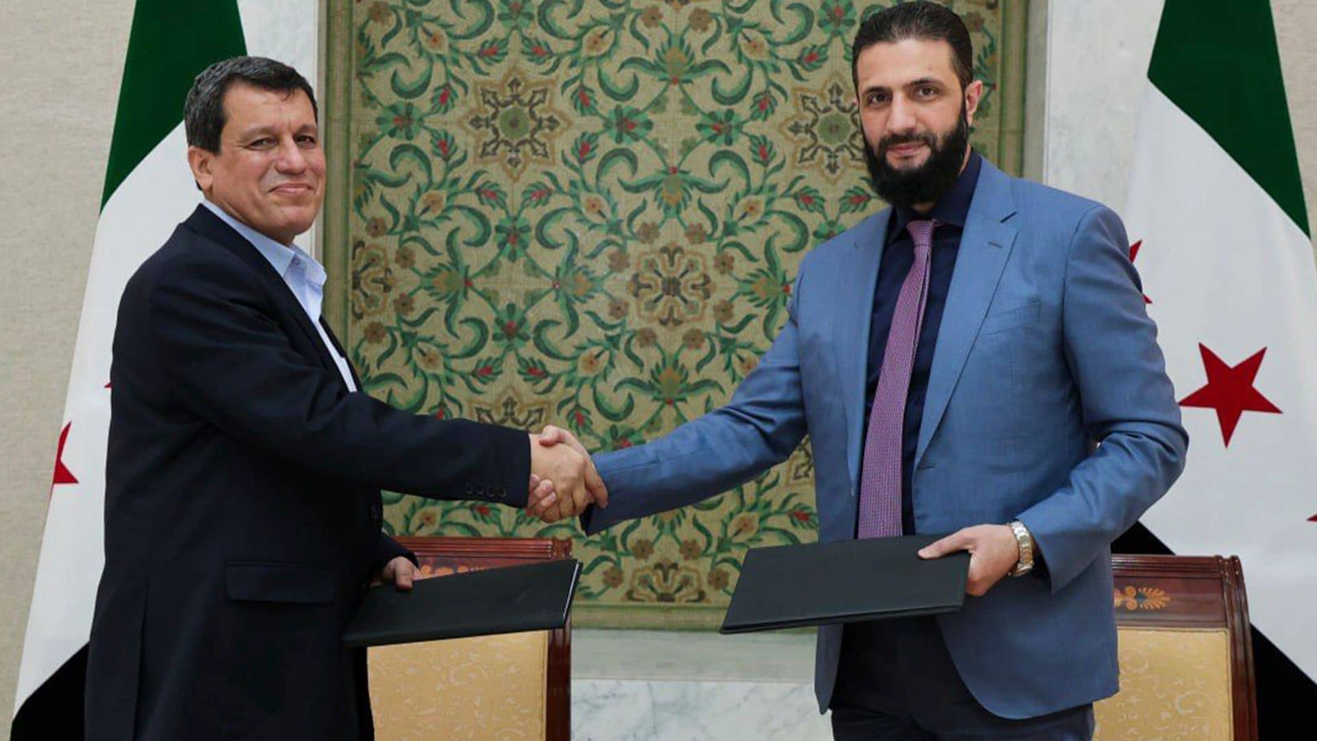 Syria’s government signs breakthrough deal with Kurdish-led authorities in northeast
