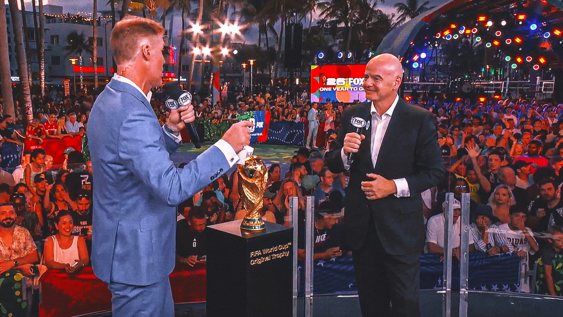 FIFA president Gianni Infantino feels World Cup fever: ‘Soccer is conquering America’