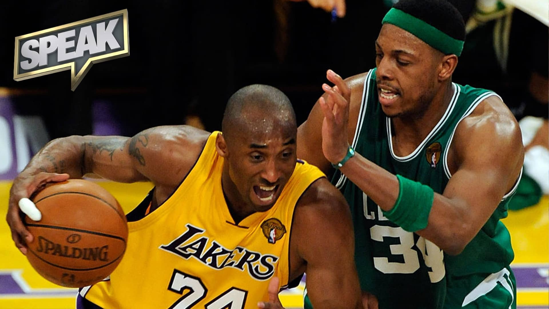 Paul Pierce on facing Kobe Bryant in NBA Finals: ‘When I looked into his eyes, I saw MJ’s reflection’ | Speak