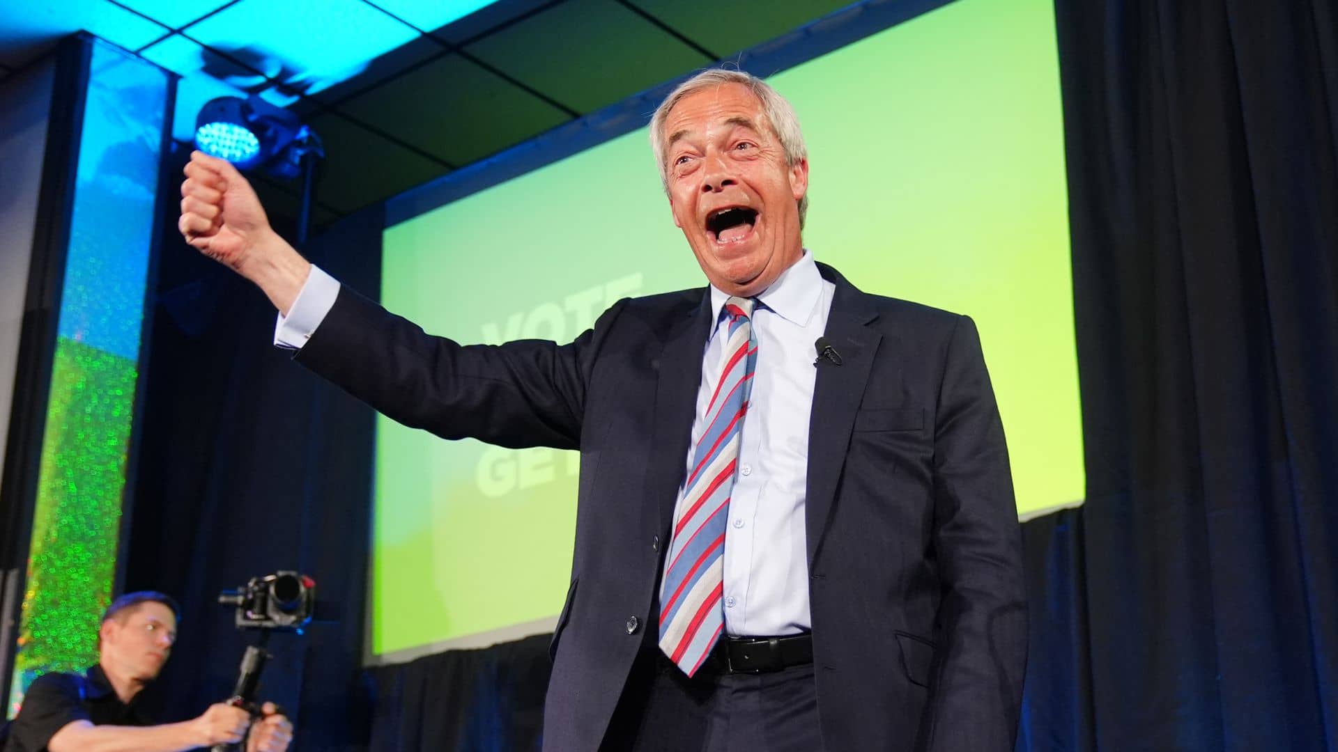 New poll points to a hung parliament at next general election – with Nigel Farage’s party Reform UK winning the most seats