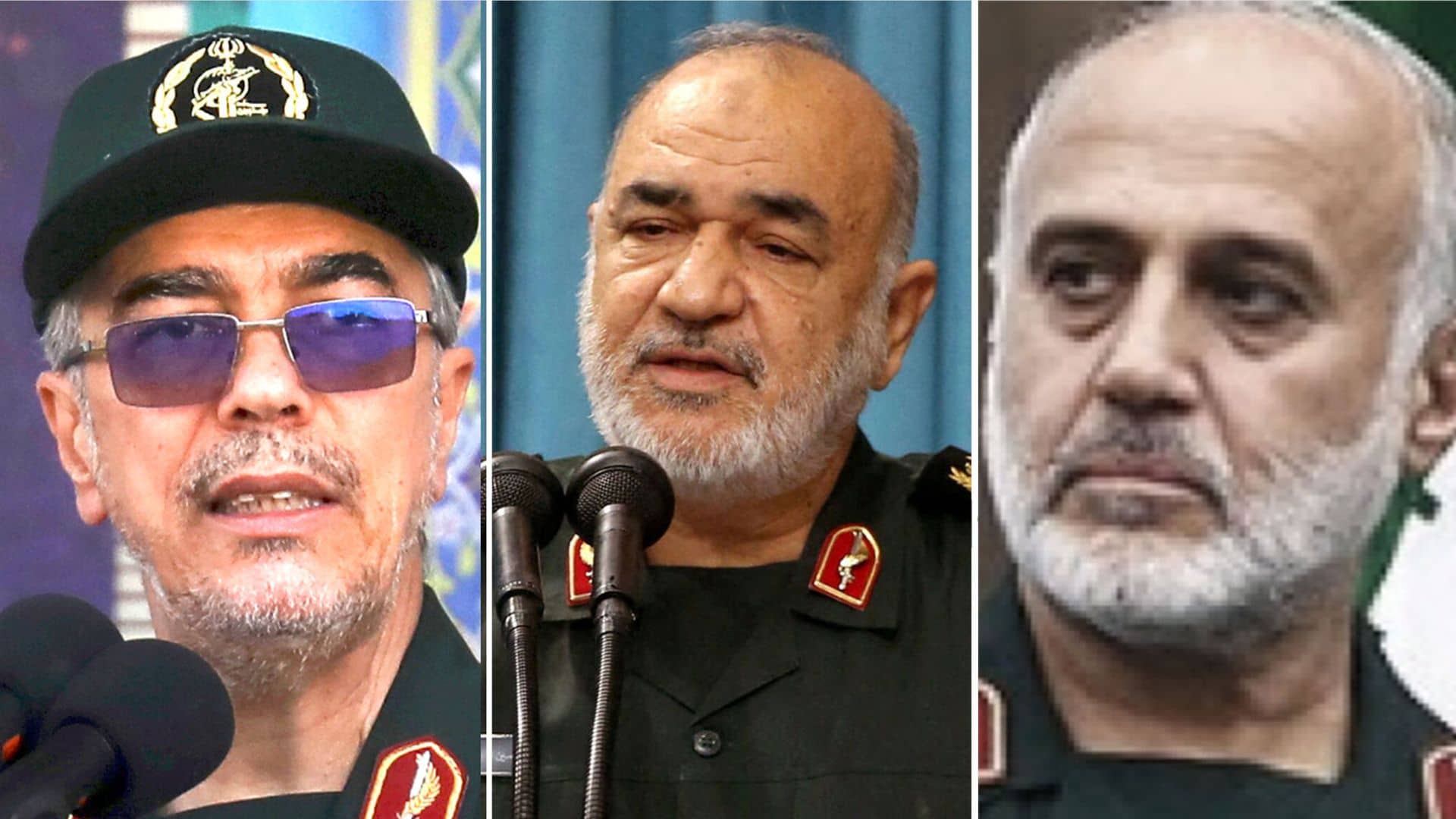 Who were the Iranian military chiefs and nuclear scientists killed by Israel?