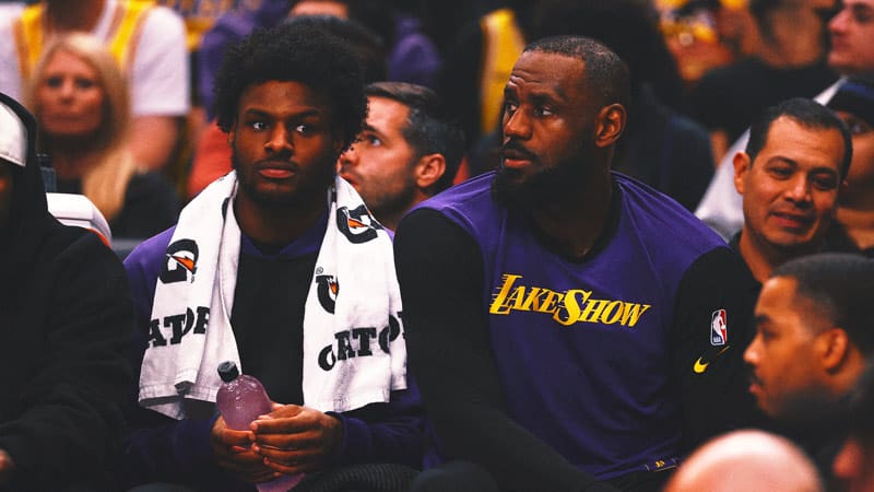 Lakers’ LeBron James, Bronny James reportedly turned down Skills Challenge invite