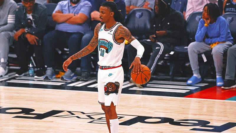 Ja Morant out of Grizzlies’ NBA playoff game vs. Thunder with hip contusion